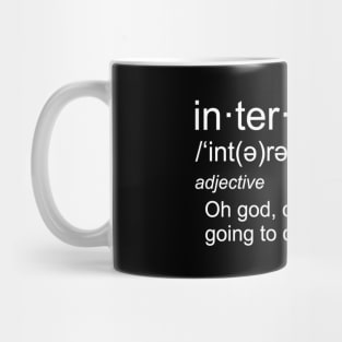 Interesting Definition Mug